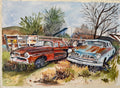 16x20 Framed “Retirement Plan” Original Painting by Betty Nuyen
