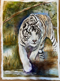 Framed 16x20 “Gabriel” Original Painting By Betty Nuyen