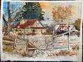 “Deserted” 16x20 Framed Painting by Betty Nuyen
